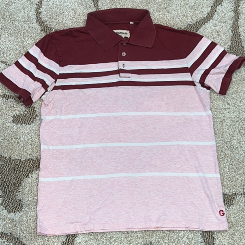 Guess Men’s Short Sleeve Polo Shirt Size L